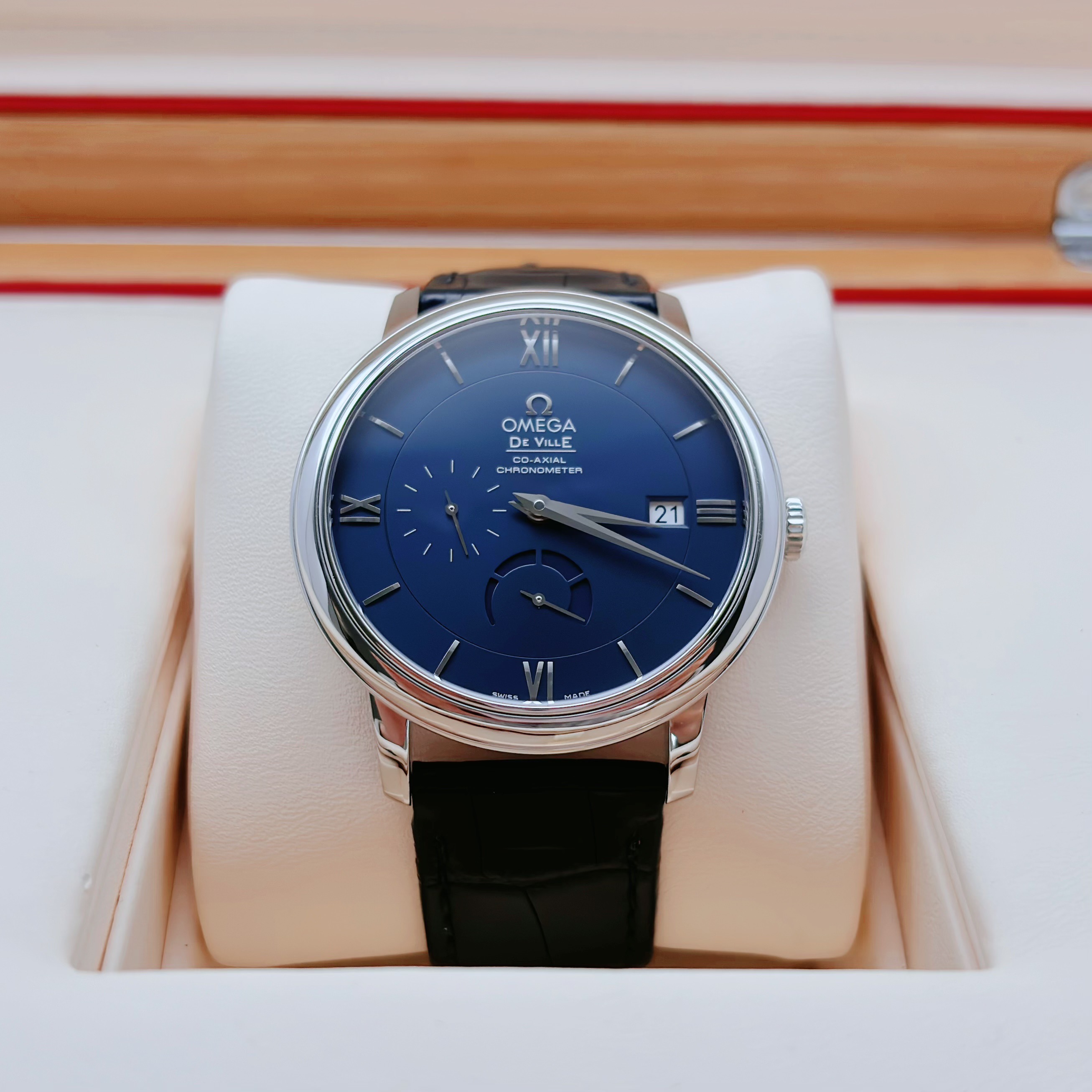 99新 Omega/欧米茄 碟飞/单表/39.5MM/精钢/机械/公价37700