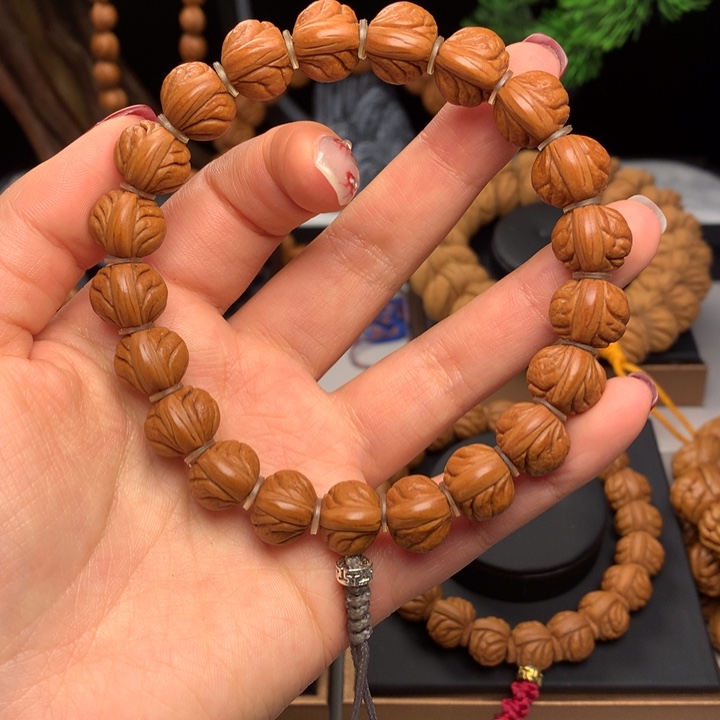 桃核吊坠益****技小龙纹13尺寸