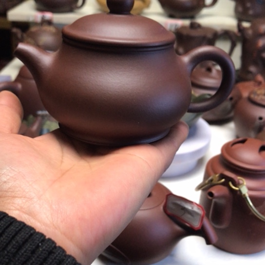 紫砂茶壶短潘紫砂壶