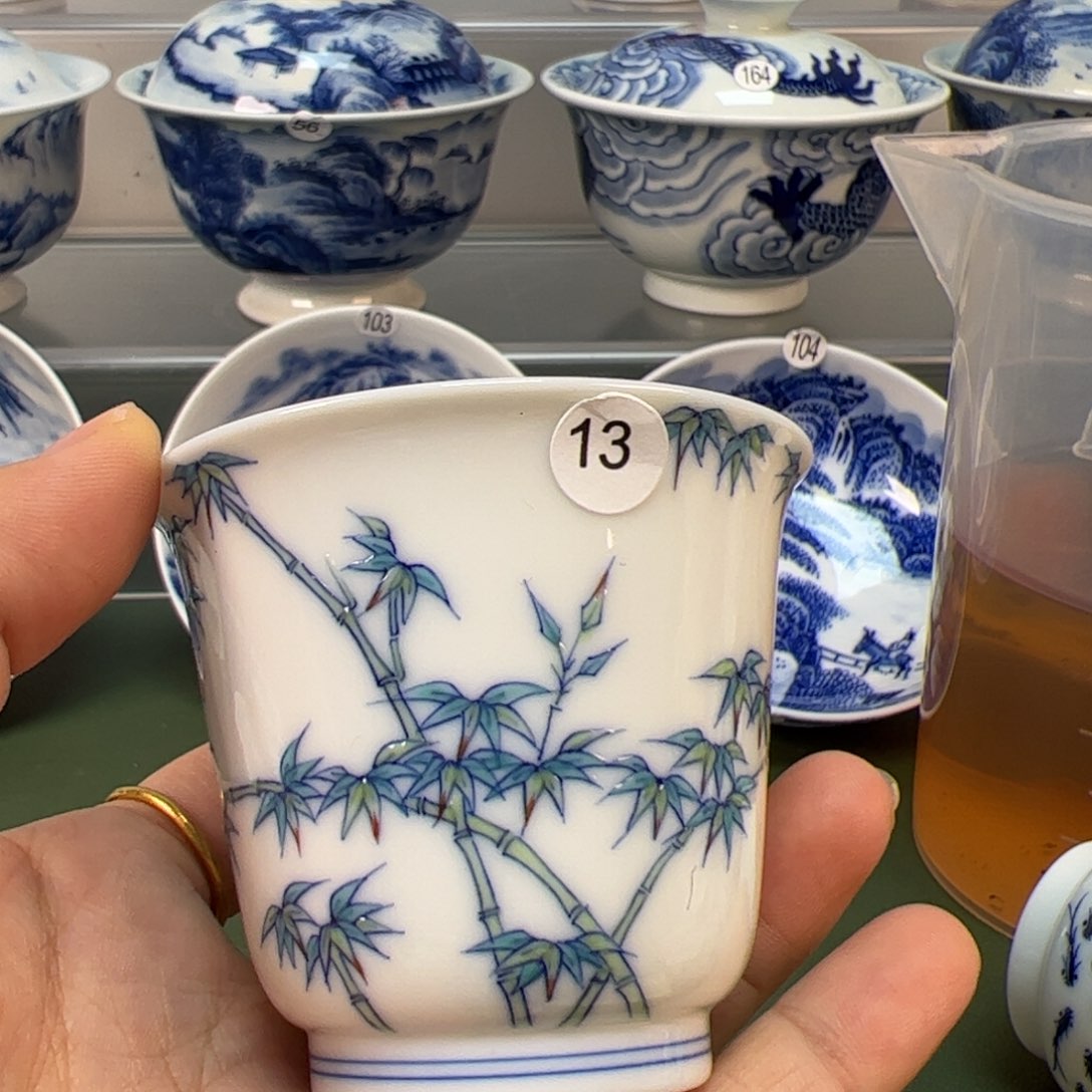 杯木木景德镇纯手绘茶具13