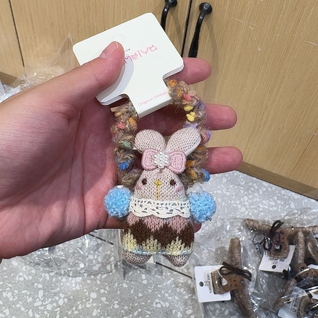 非金属小兔子发圈