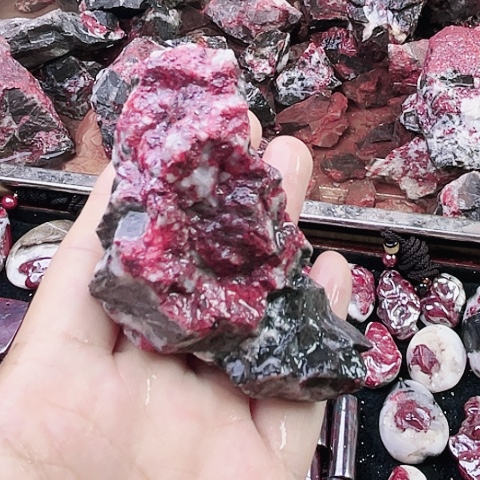 【闪购商品】天然辰砂忍*高天然原矿朱砂摆件