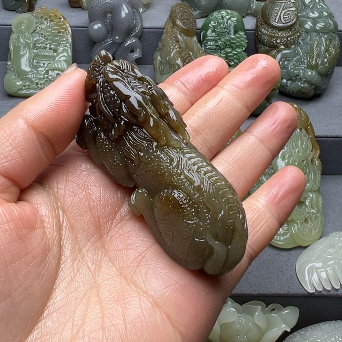 和田玉颈饰未镶嵌?***好