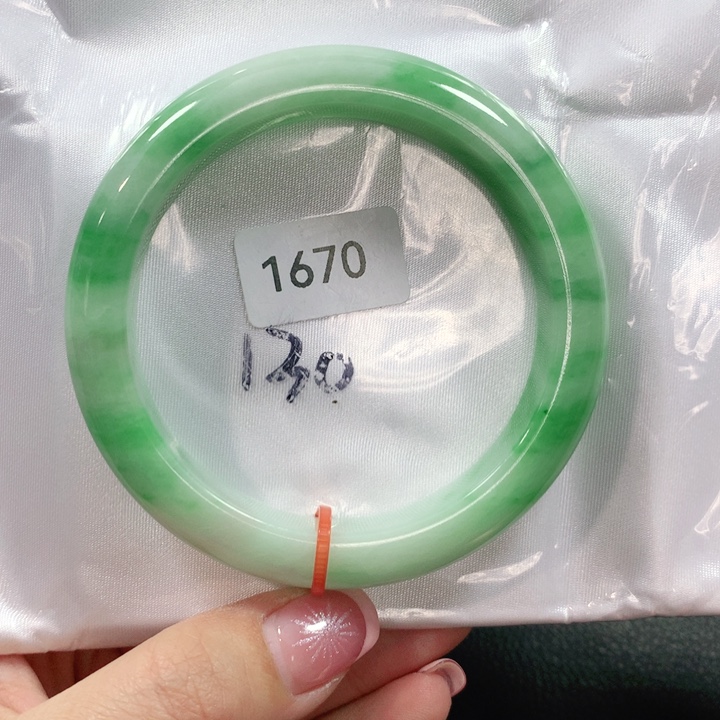 翡翠手镯未镶嵌天然翡翠手镯6003