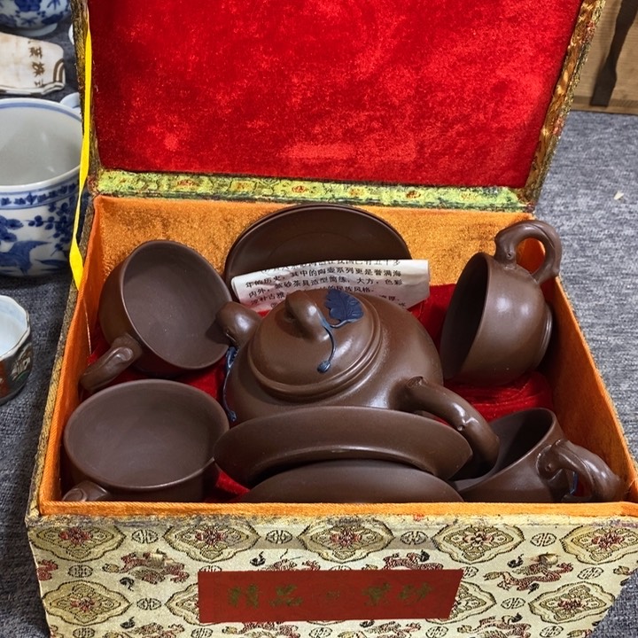 紫砂茶杯非常漂亮好看的碗