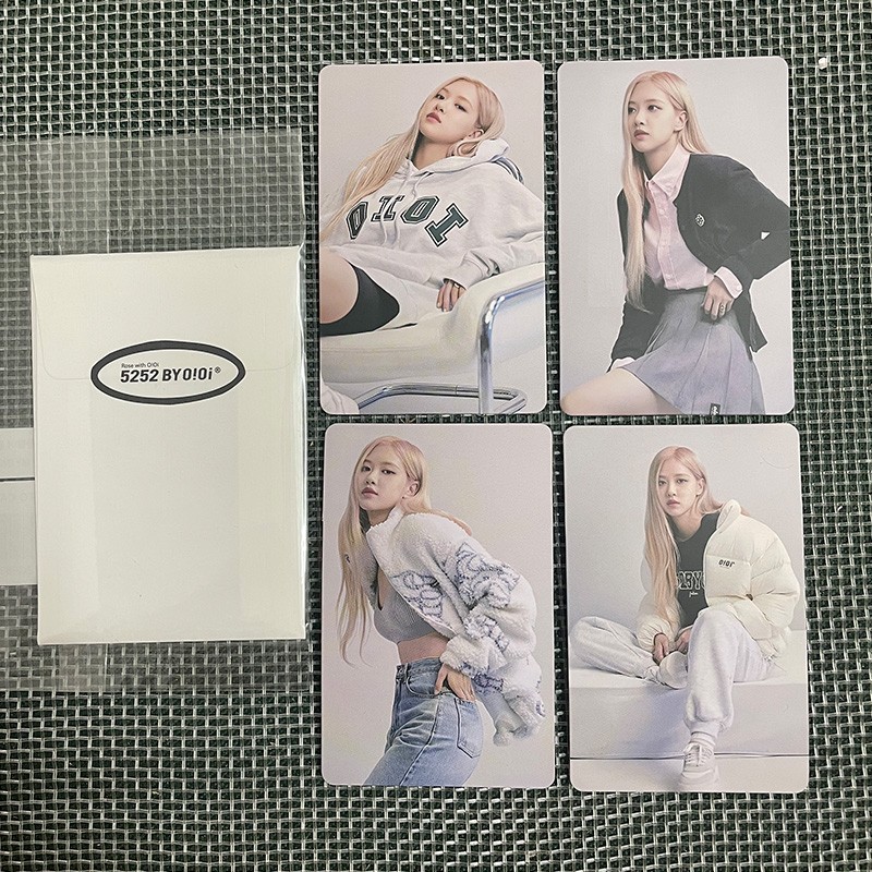 官方正版小卡ROSÉ朴彩英BLACKPINK周边rose签名限量收藏卡片现货