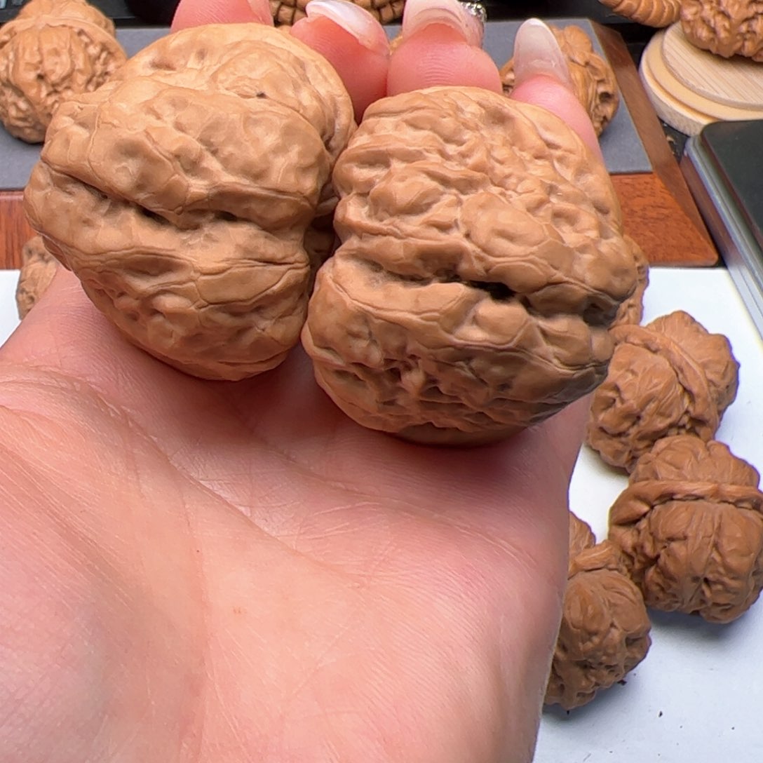 文玩核桃把件携***风蛤蟆42丽