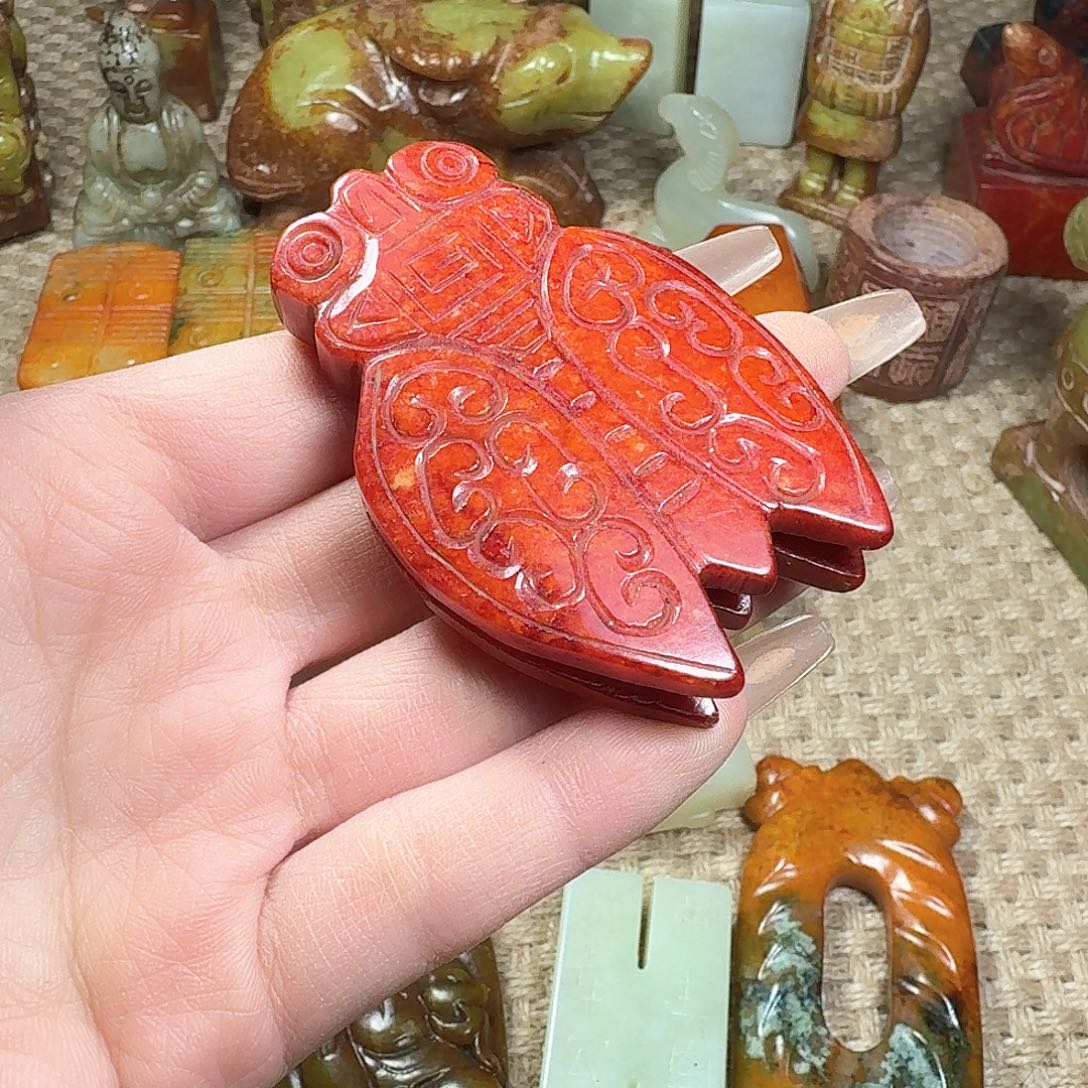 白玉菩提吊坠挂件