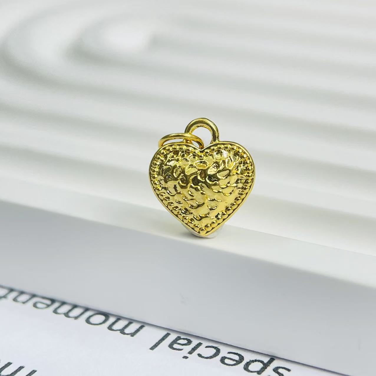 金祥顺黄金足金999碎冰冰爱心DP2901