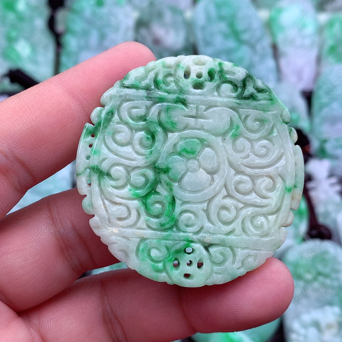 翡翠吊坠(不含链)未镶嵌