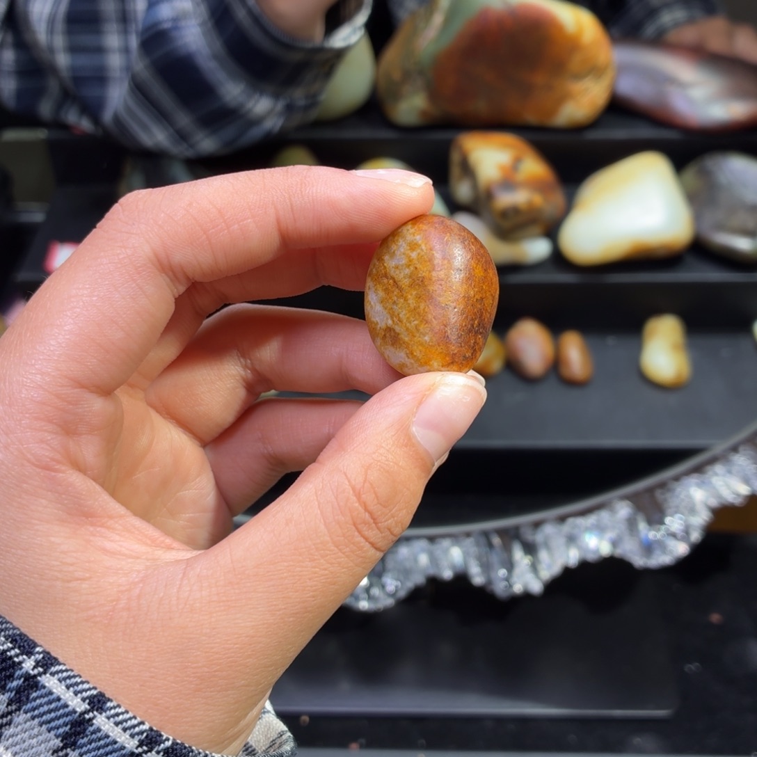 和田玉未镶嵌挂件16