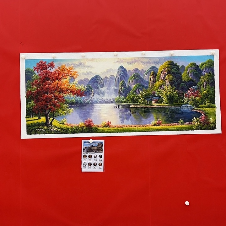 国画油画二郎老师精品原作