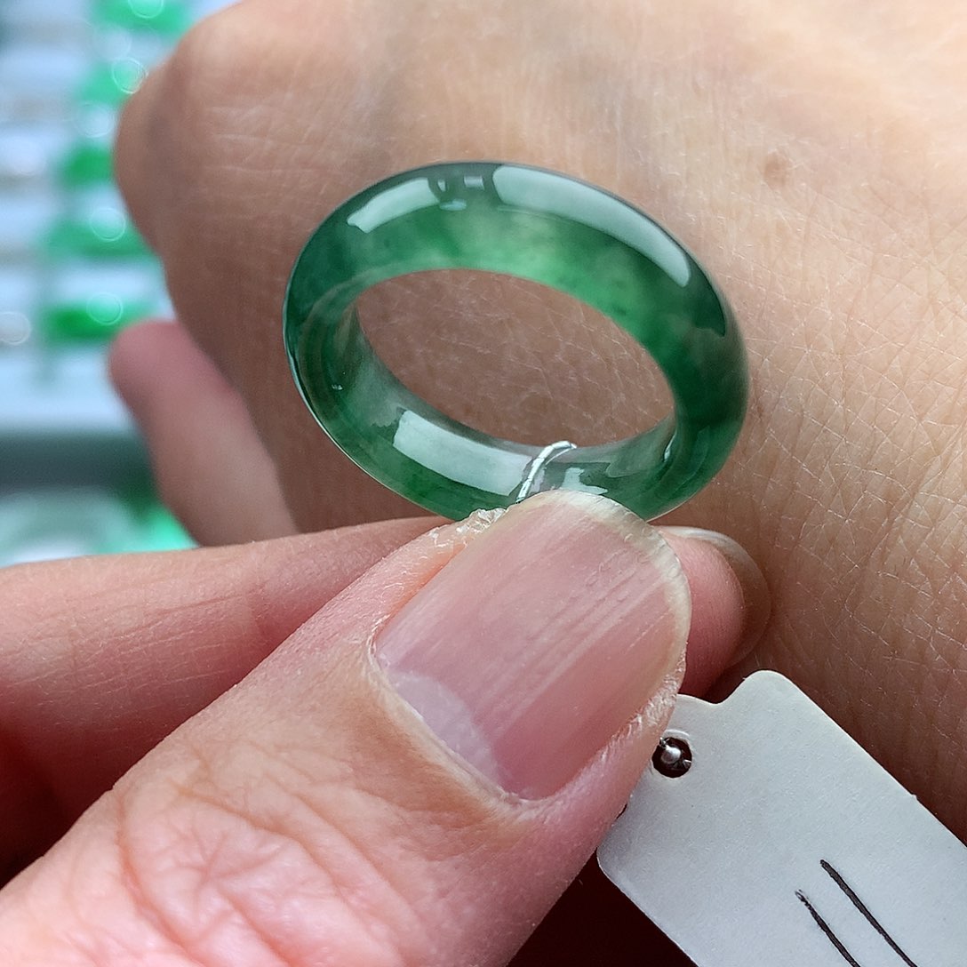 未镶嵌戒指翡翠11号