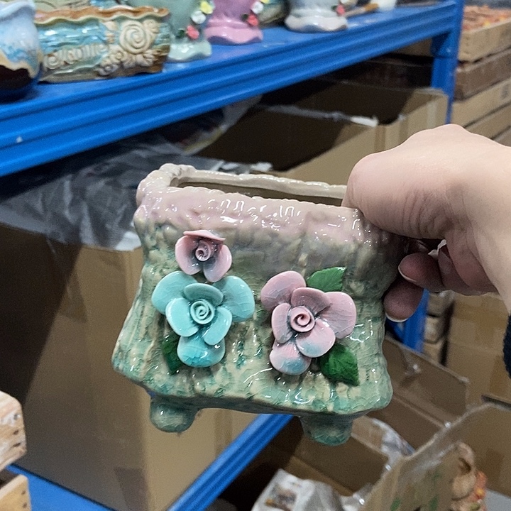 花盆单场满9.9发货13×12变形