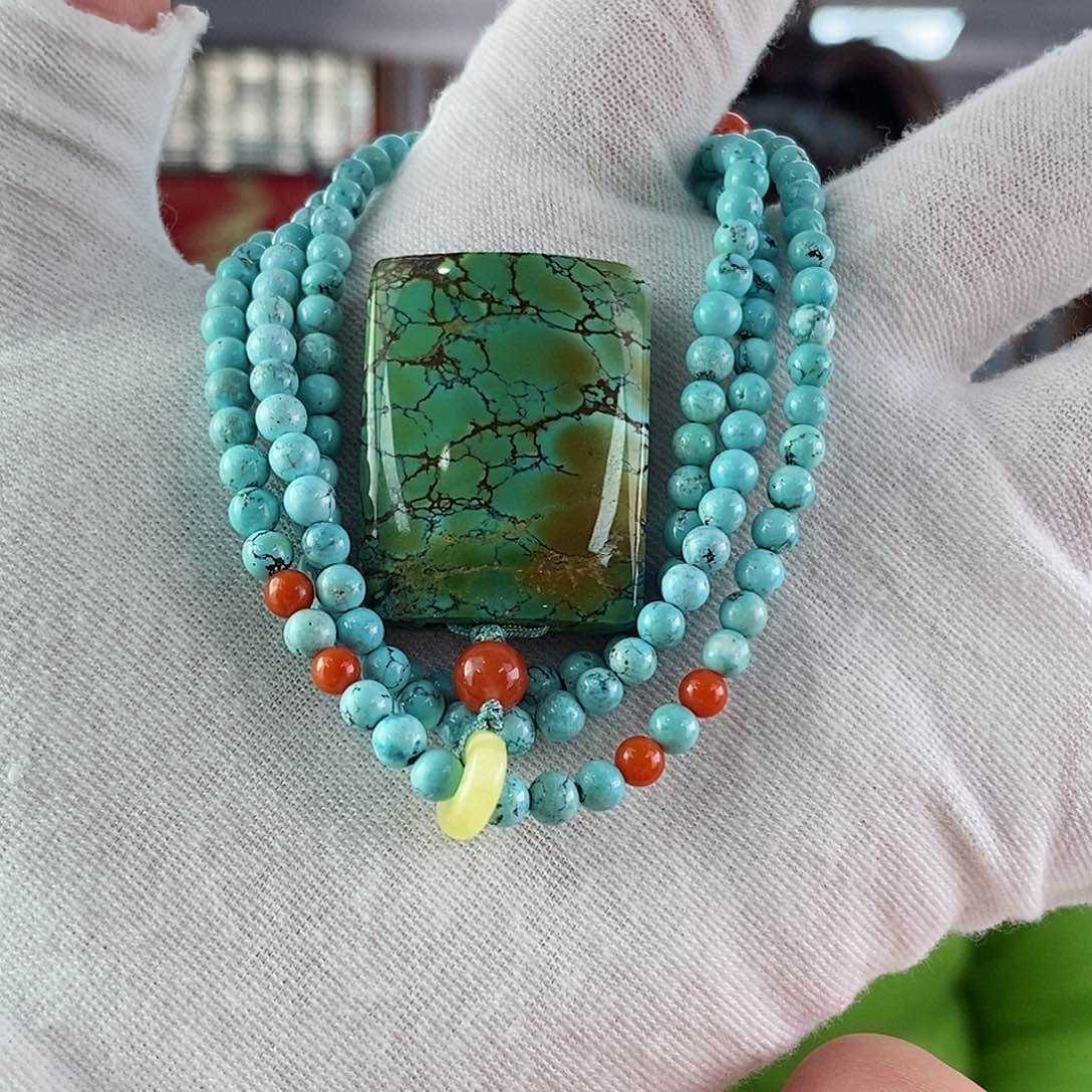 绿松石珠宝奇石未镶嵌