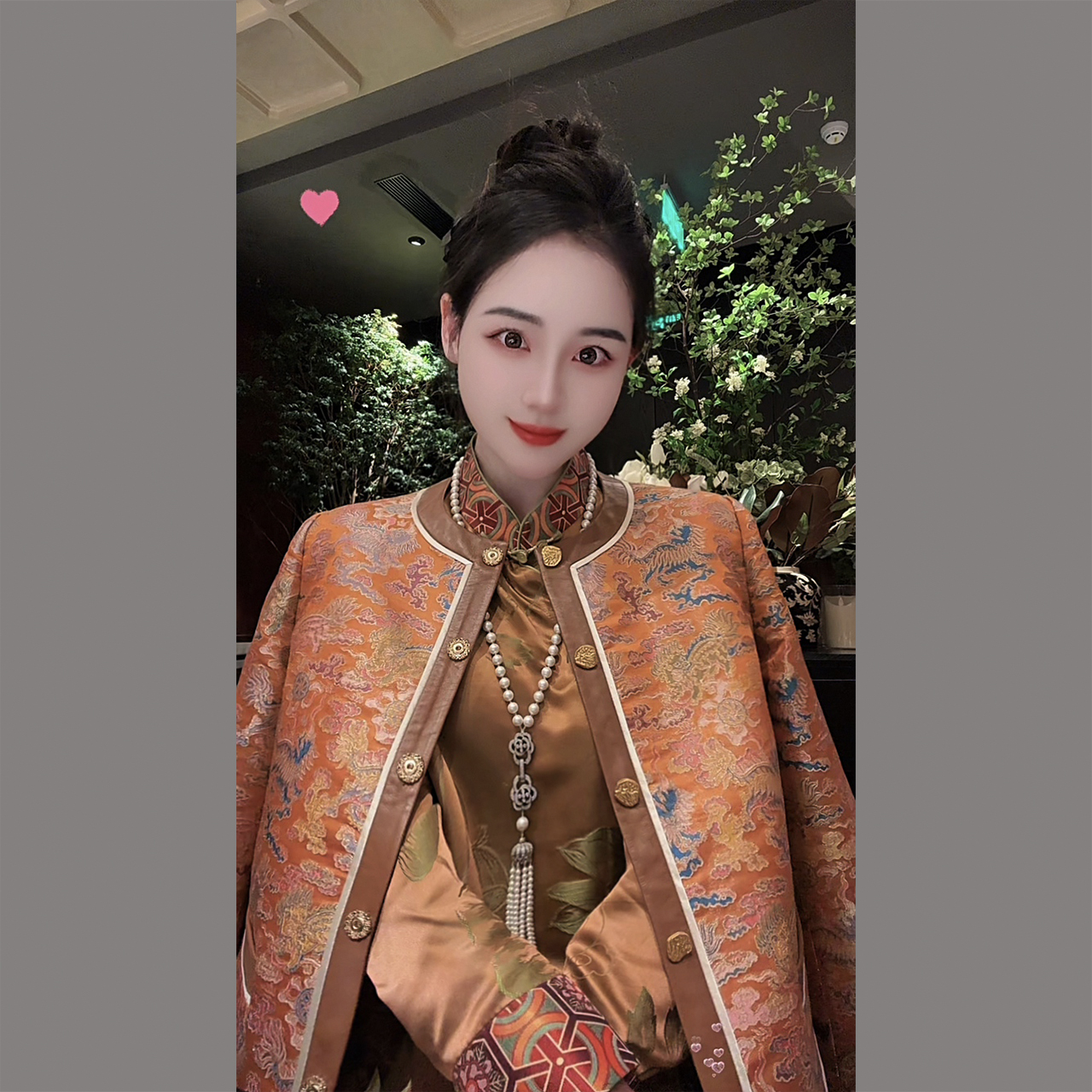 【可儿•高定】非遗妆花云锦高端新中式国风外套BY-8810