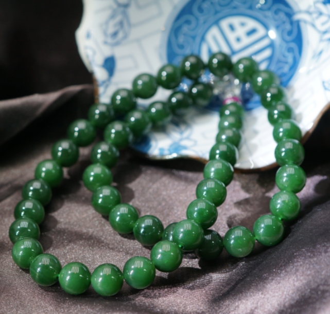 【老板上班了】东堂造物  s925和田玉碧玉项链9.5+ DF122909