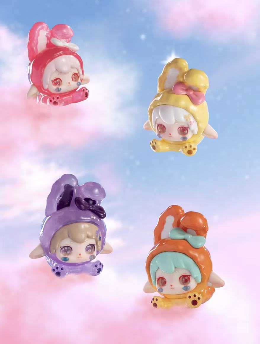 (代拆) 哈喽小兔系列萌粒摆件潮玩