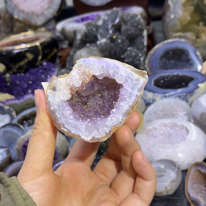 水晶14K金镶嵌珠宝半成品