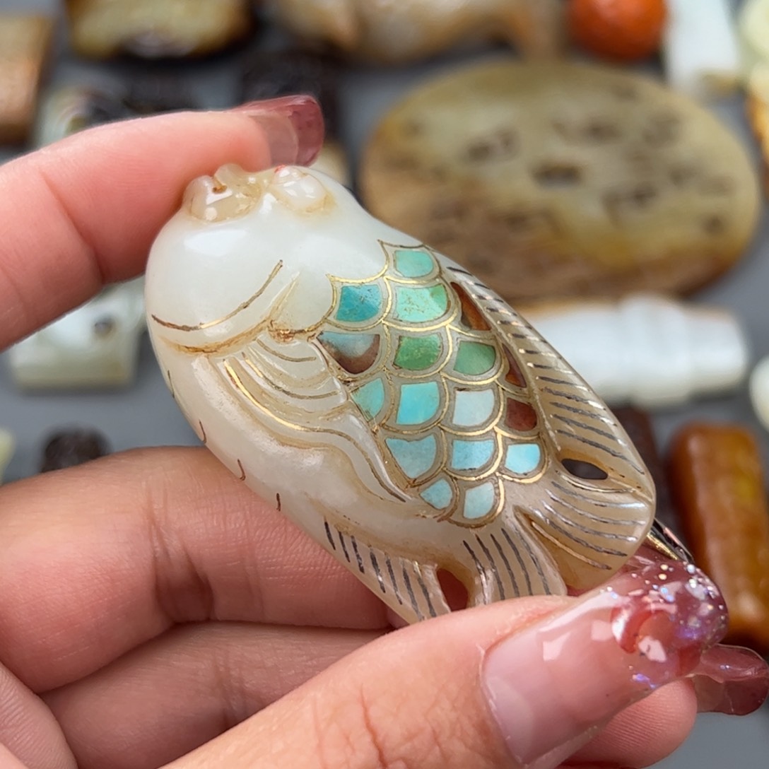 和田玉颈饰未镶嵌刘*