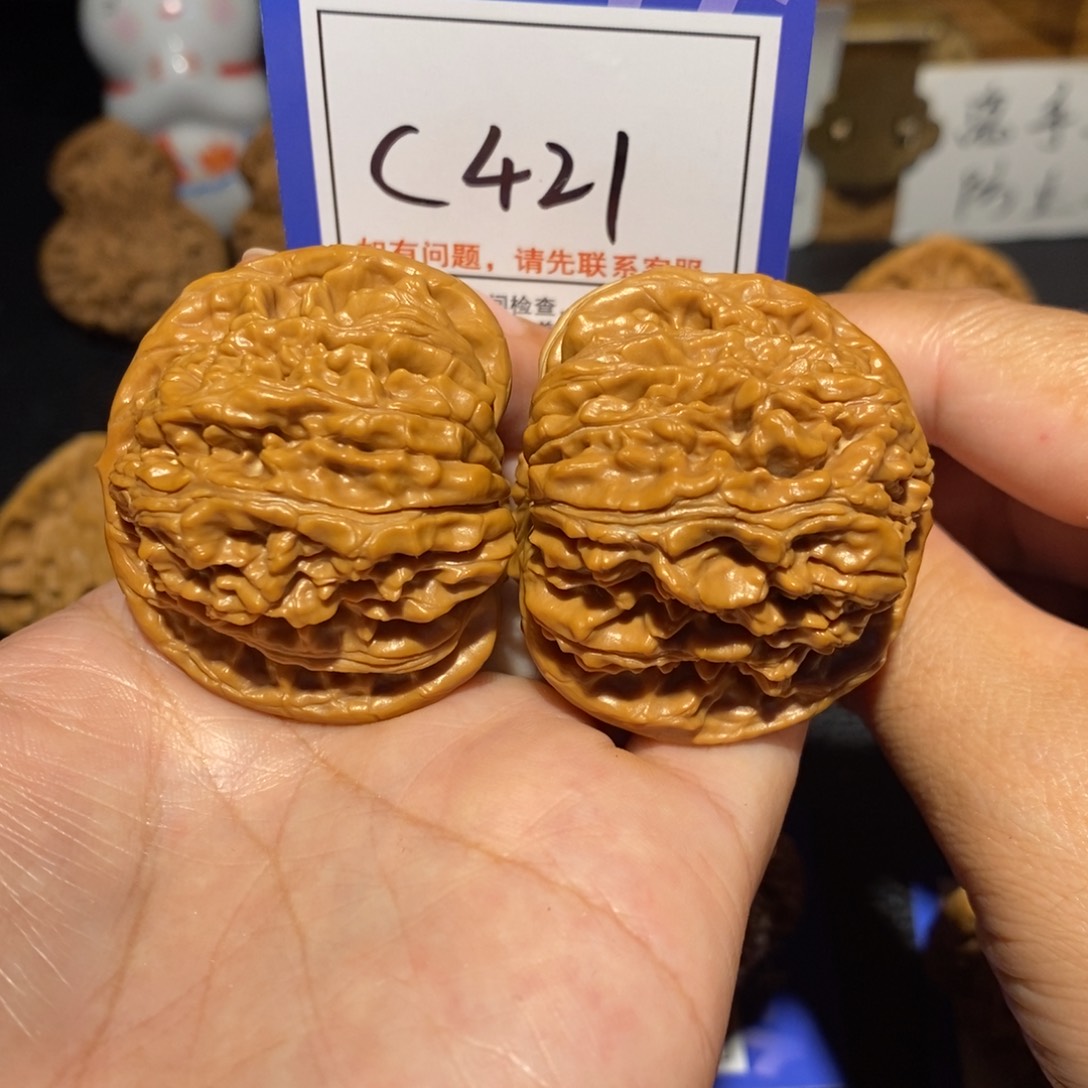 桃核把件44四座楼c421