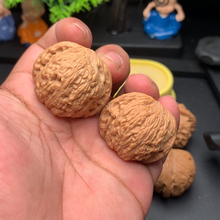 吊坠文玩核桃38绣球