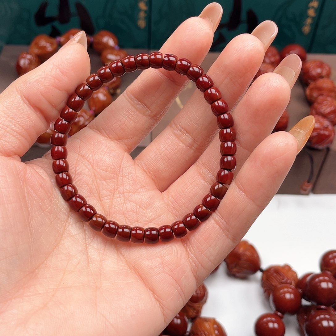 橄榄核手串京*核尖手串