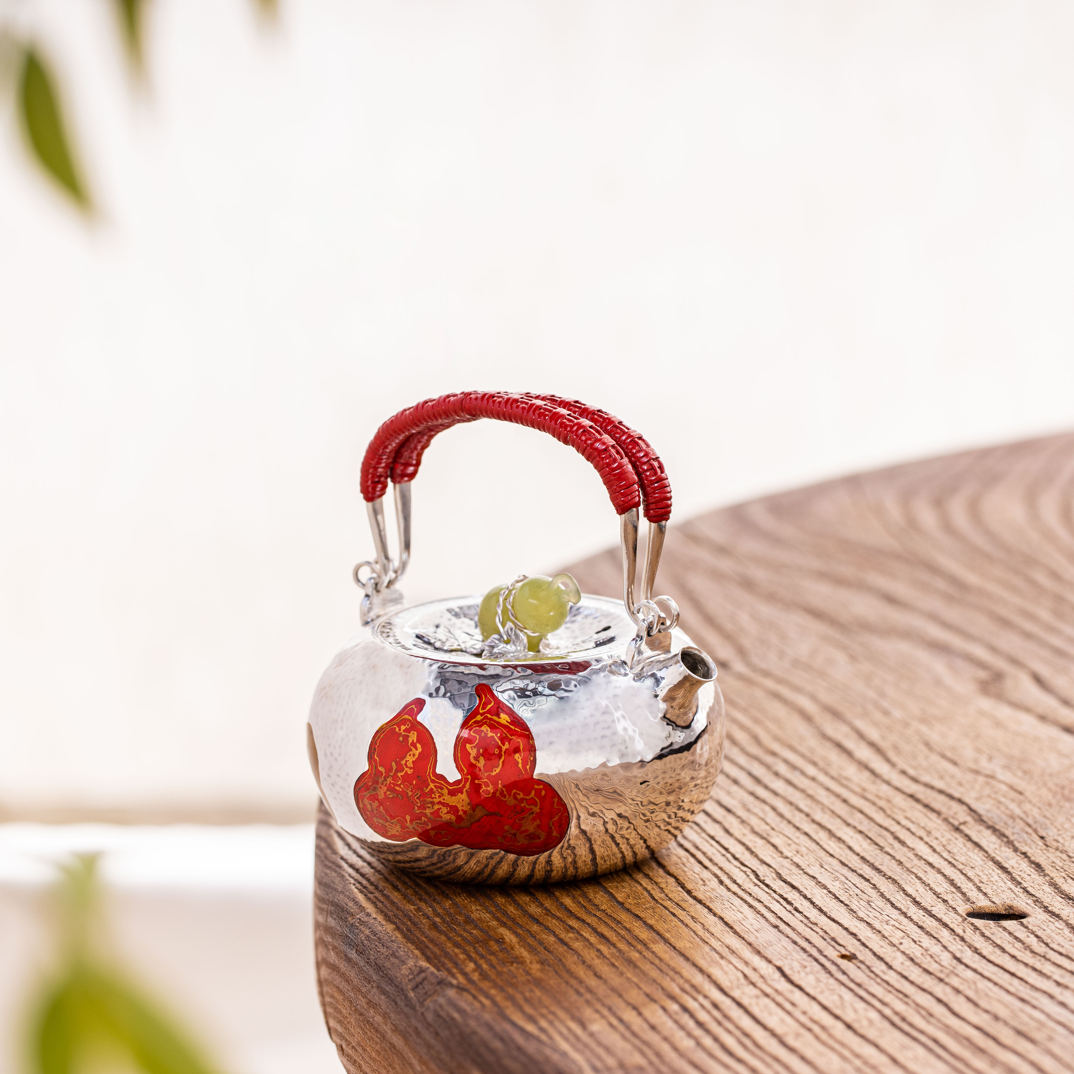 蜂鸟工坊 名匠优选 葫芦大漆葫芦小提梁 MJYXA11320