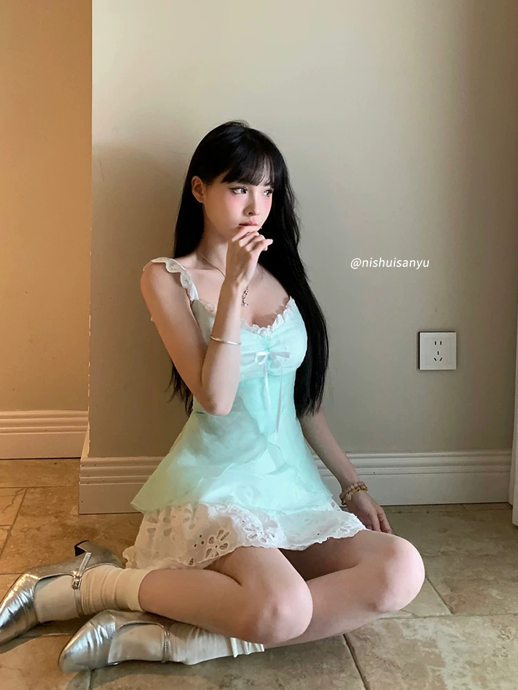 木光气质连衣裙套装