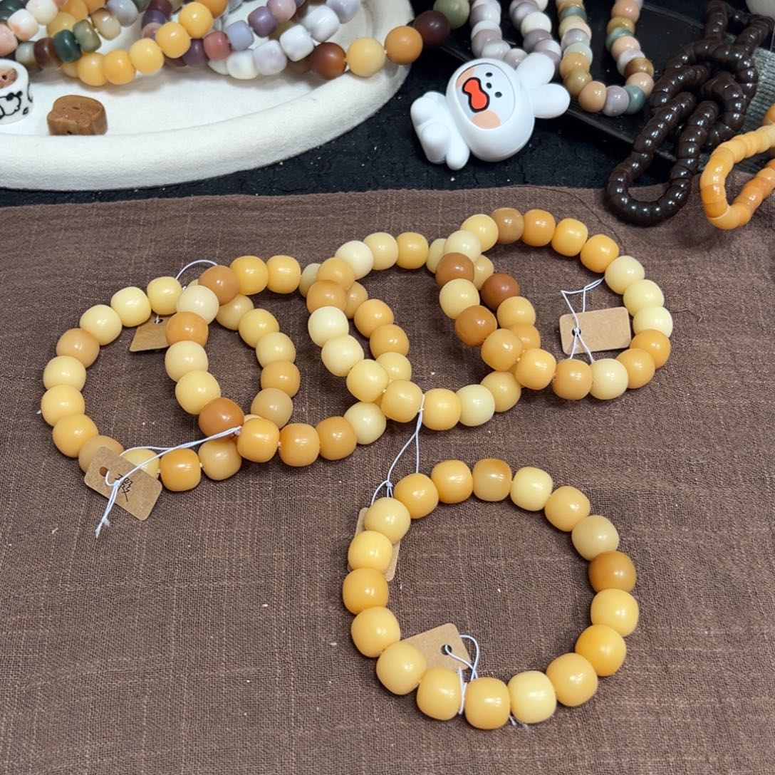 菩提根/象牙果吊坠奶黄包卡14微瑕