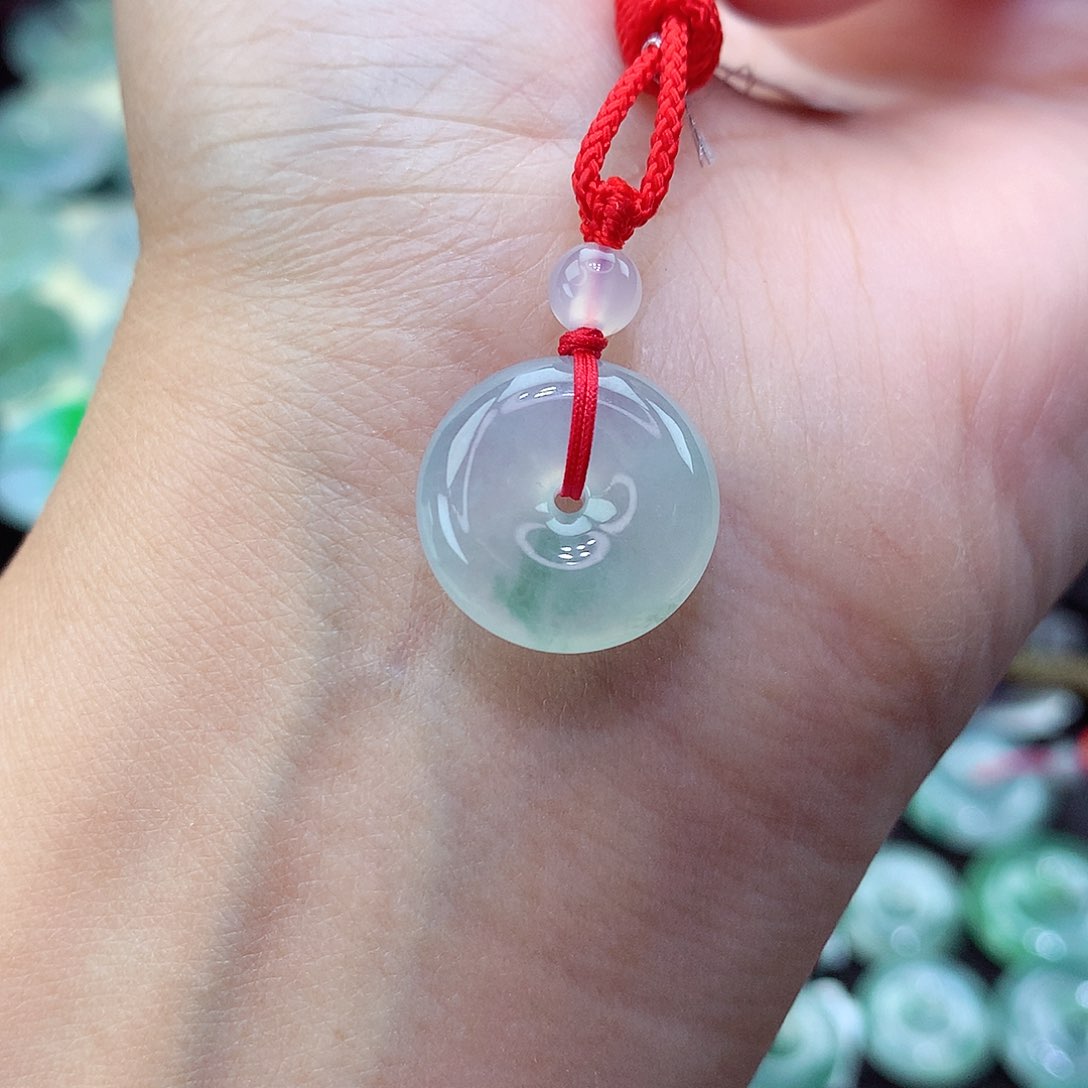 翡翠颈饰未镶嵌11尺寸16-5.6