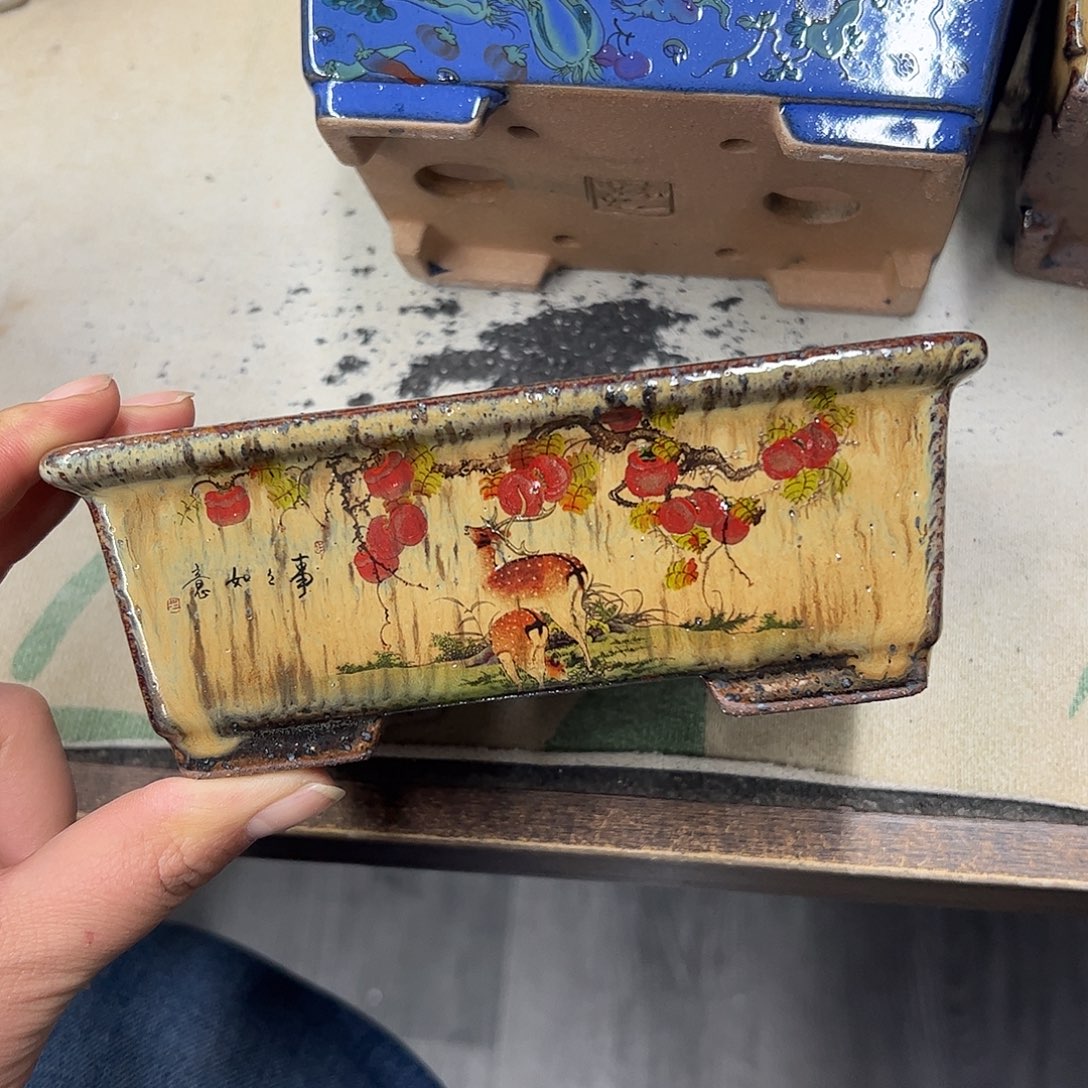 九***艺紫砂花盆735号补差价