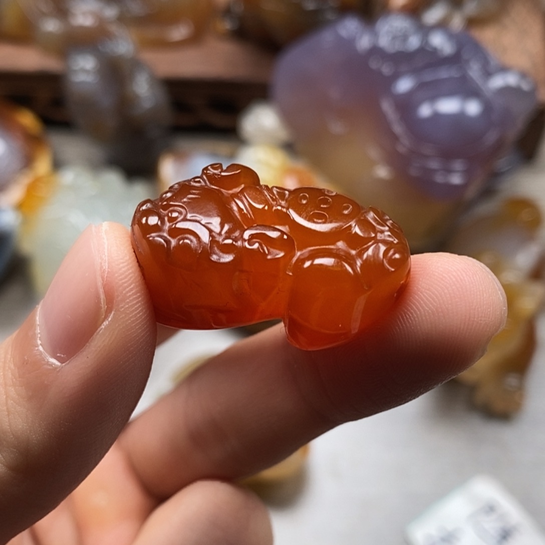 玛瑙/玉髓未镶嵌颈饰