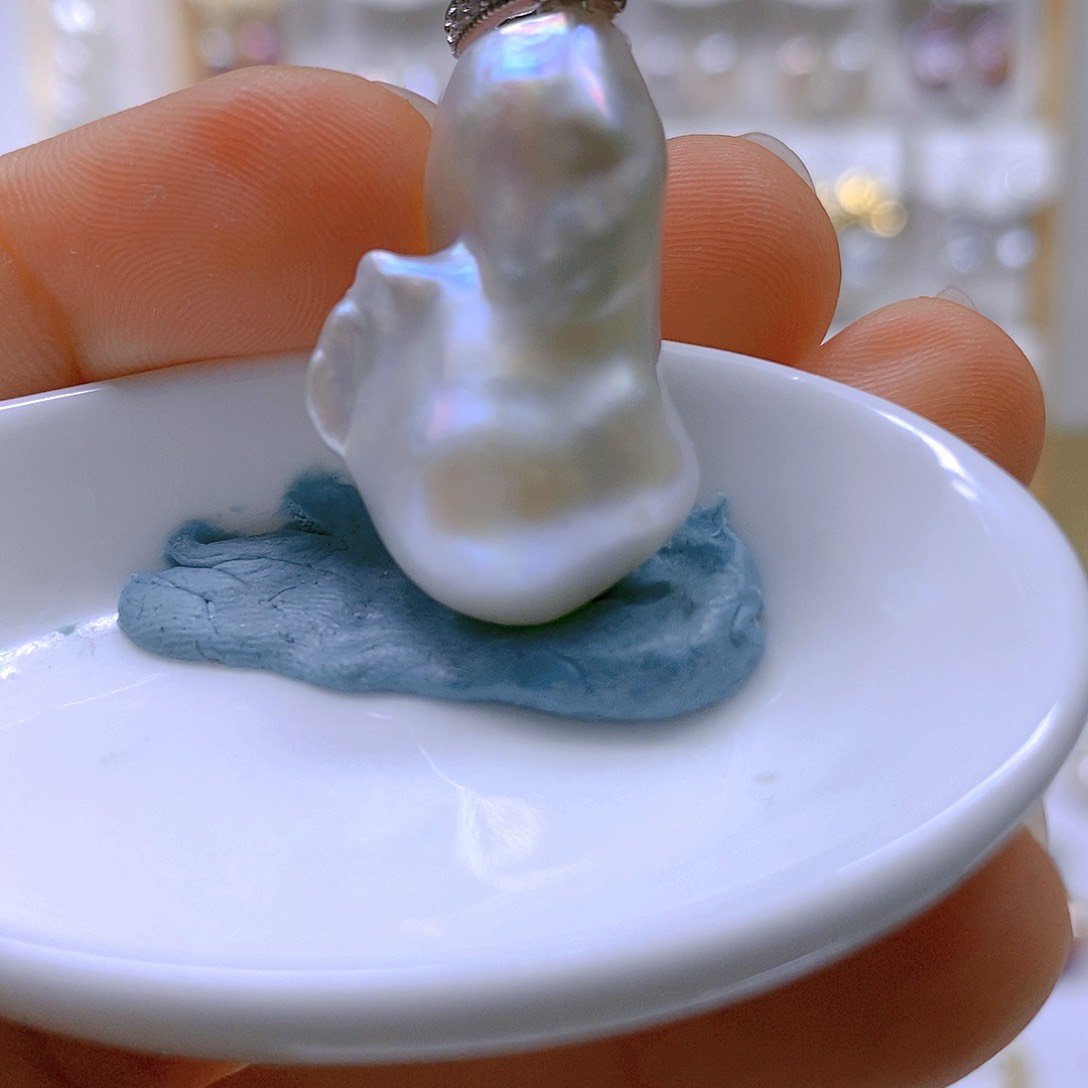 淡水珍珠颈饰合金