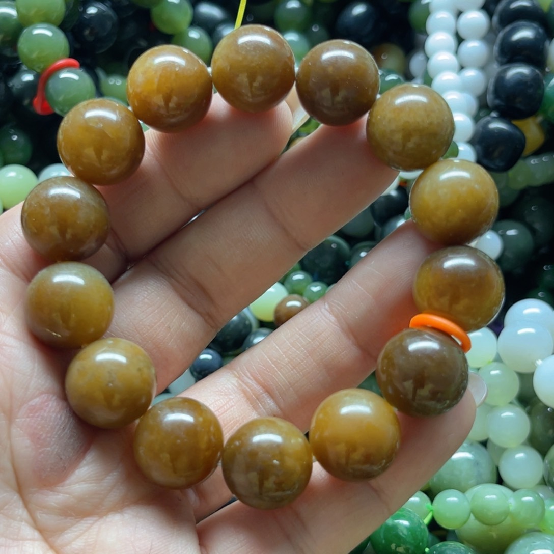 和田玉手链未镶嵌