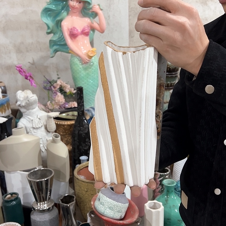 瓶高度25厘米口径8厘米微瑕捡漏