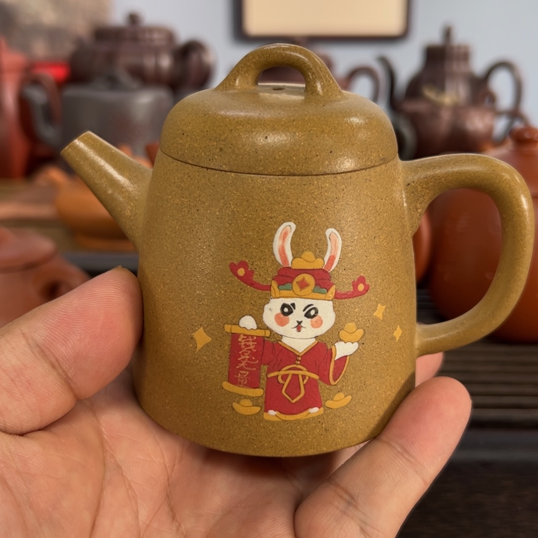 茶壶紫砂手工制作