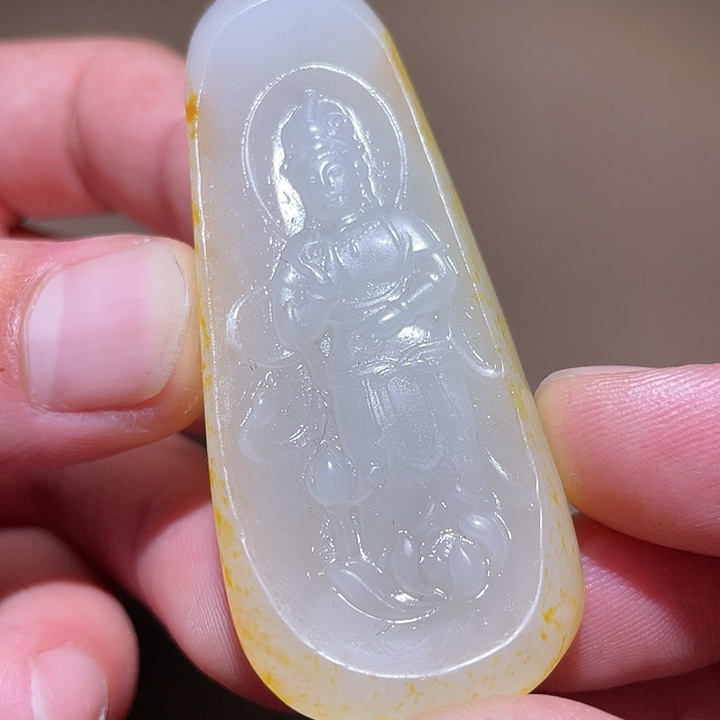 和田玉挂件未镶嵌D1 