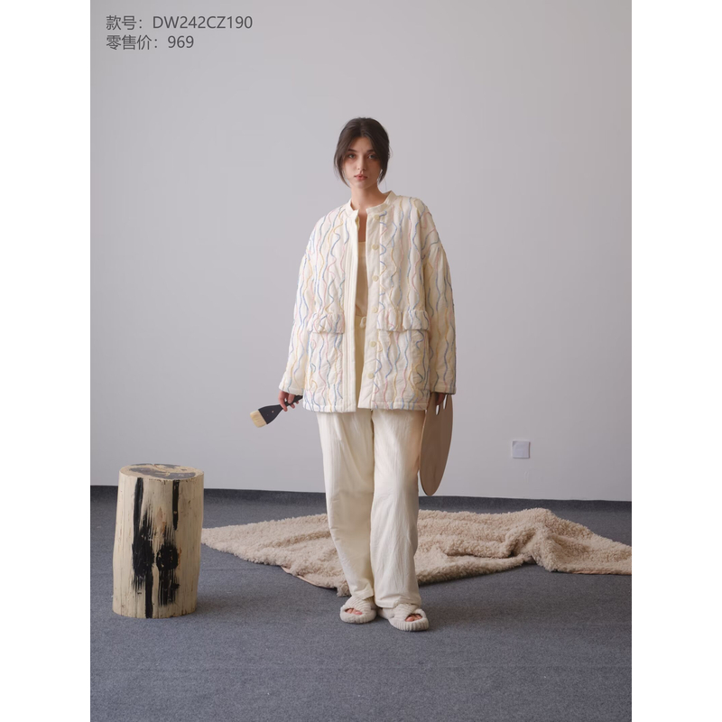 【海琴内衣专属】242-190朵朵可可女24秋冬家居服套装