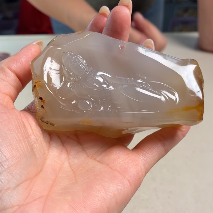 玛瑙/玉髓未镶嵌吊坠(不含链)