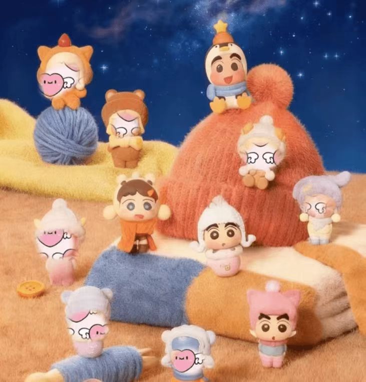 【新品毛茸茸暖呼呼公仔萌粒】盲袋盲盒潮玩手办迷你摆件