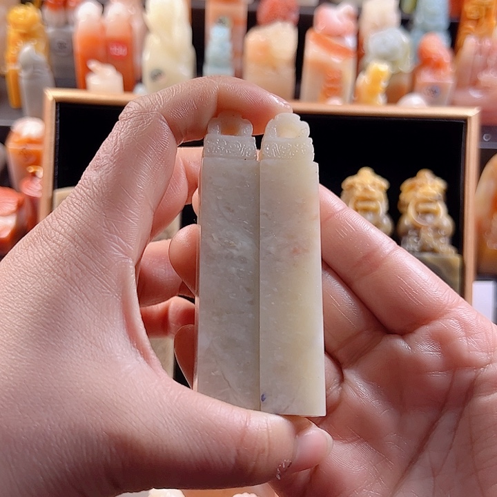 老挝石印石背***蛟手工定制设计，