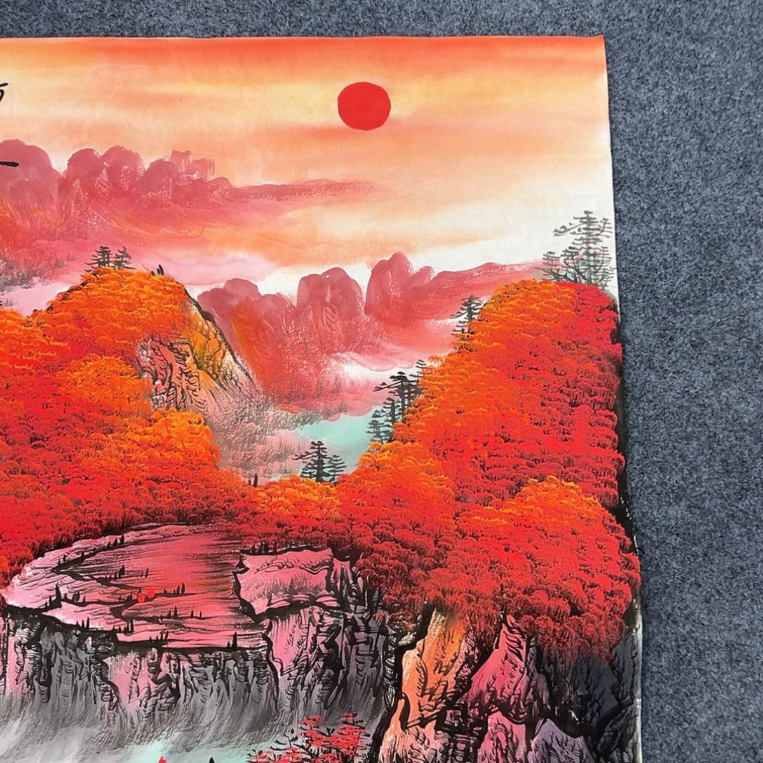 国画国画作品纯手绘