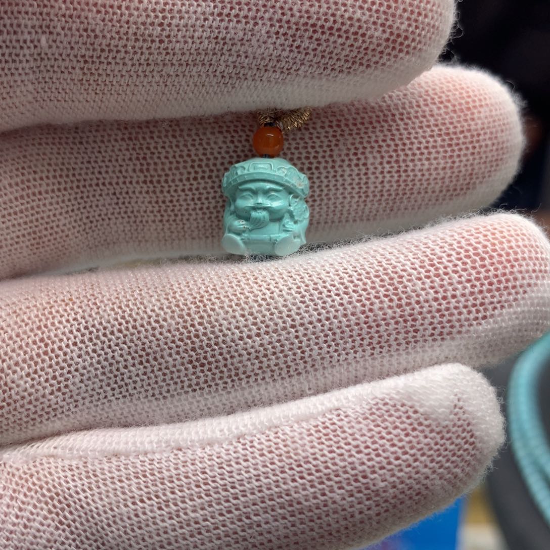 绿松石挂件未镶嵌