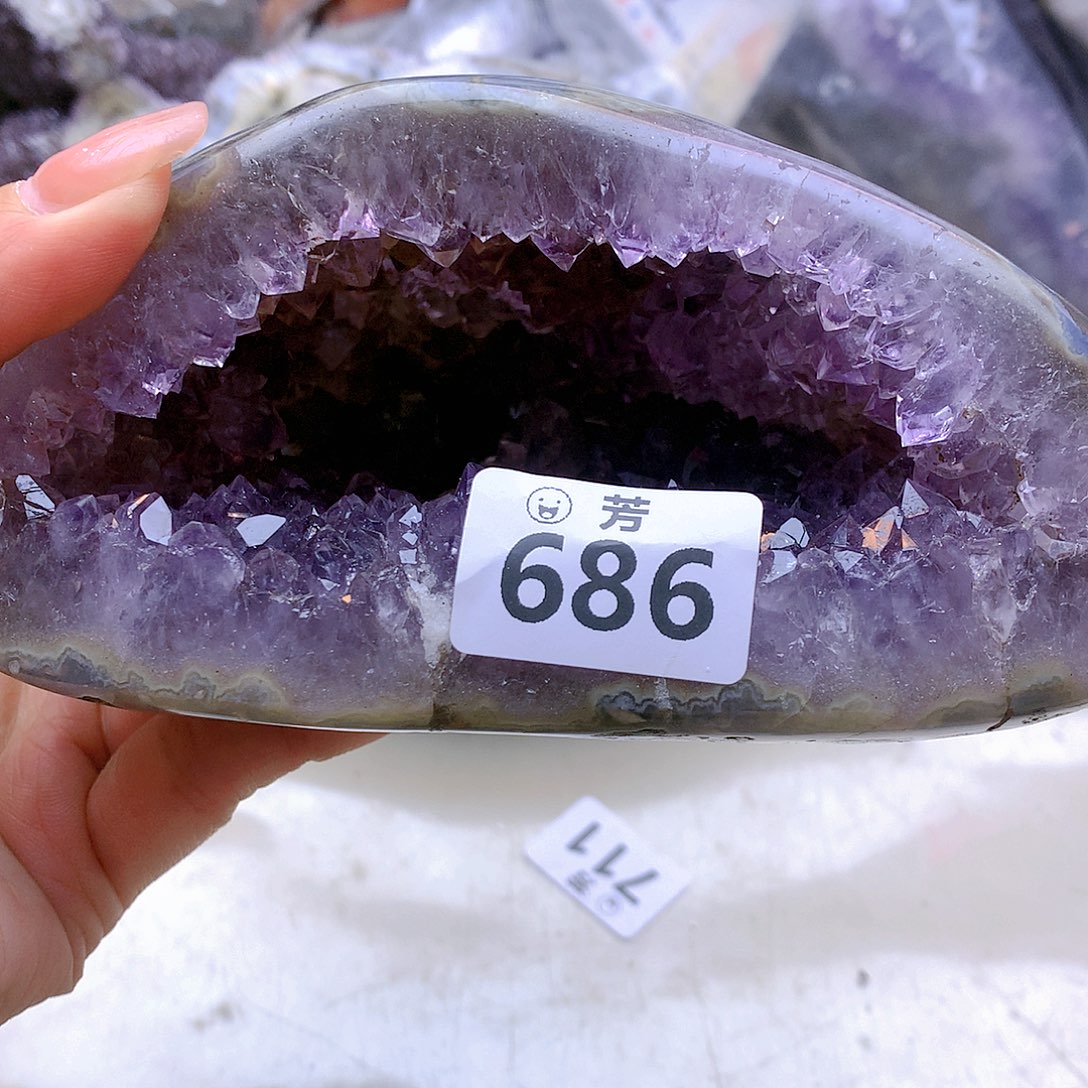 紫晶大型摆件（非配饰）未镶嵌