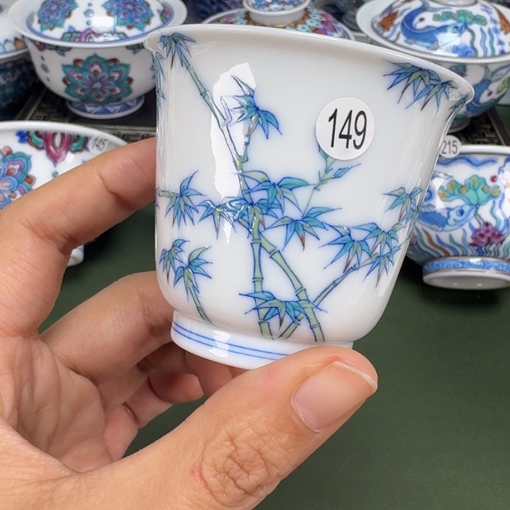 沙沙手工手绘茶具149