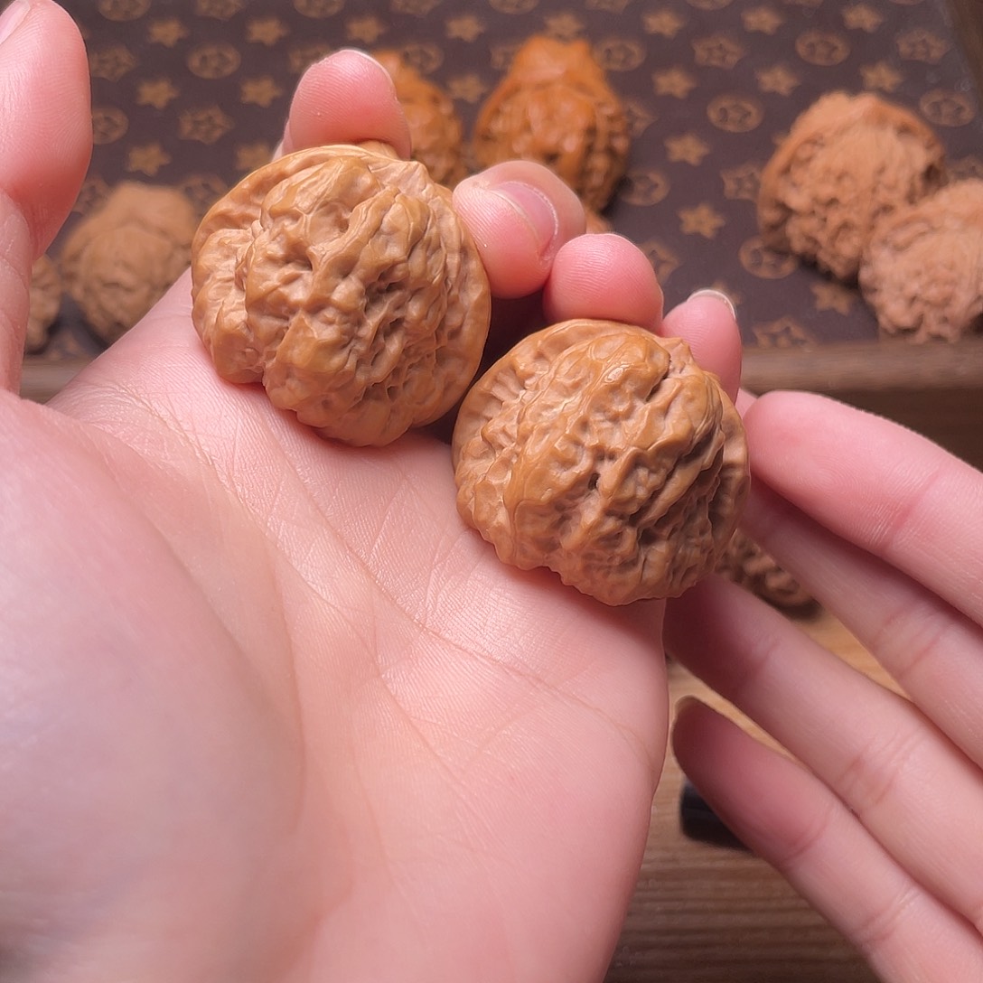 文玩核桃把件蛤蟆头38（4）