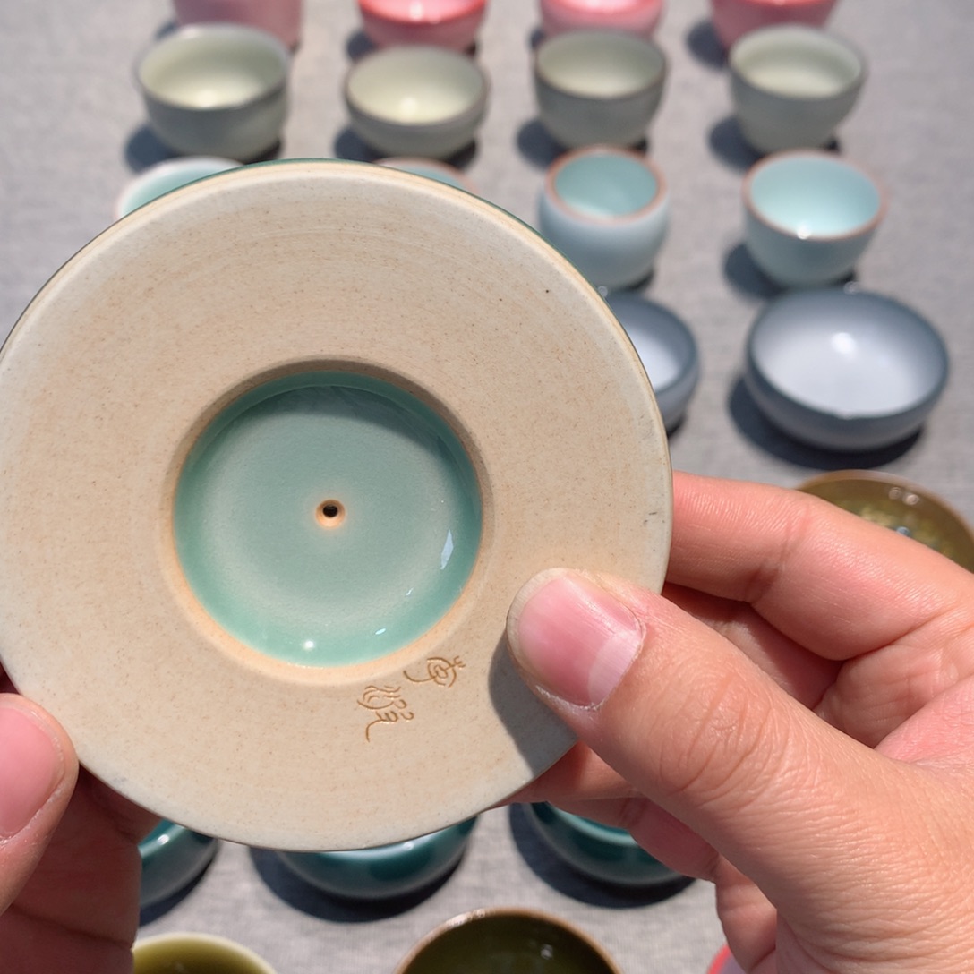宏*龙泉青瓷茶具香插