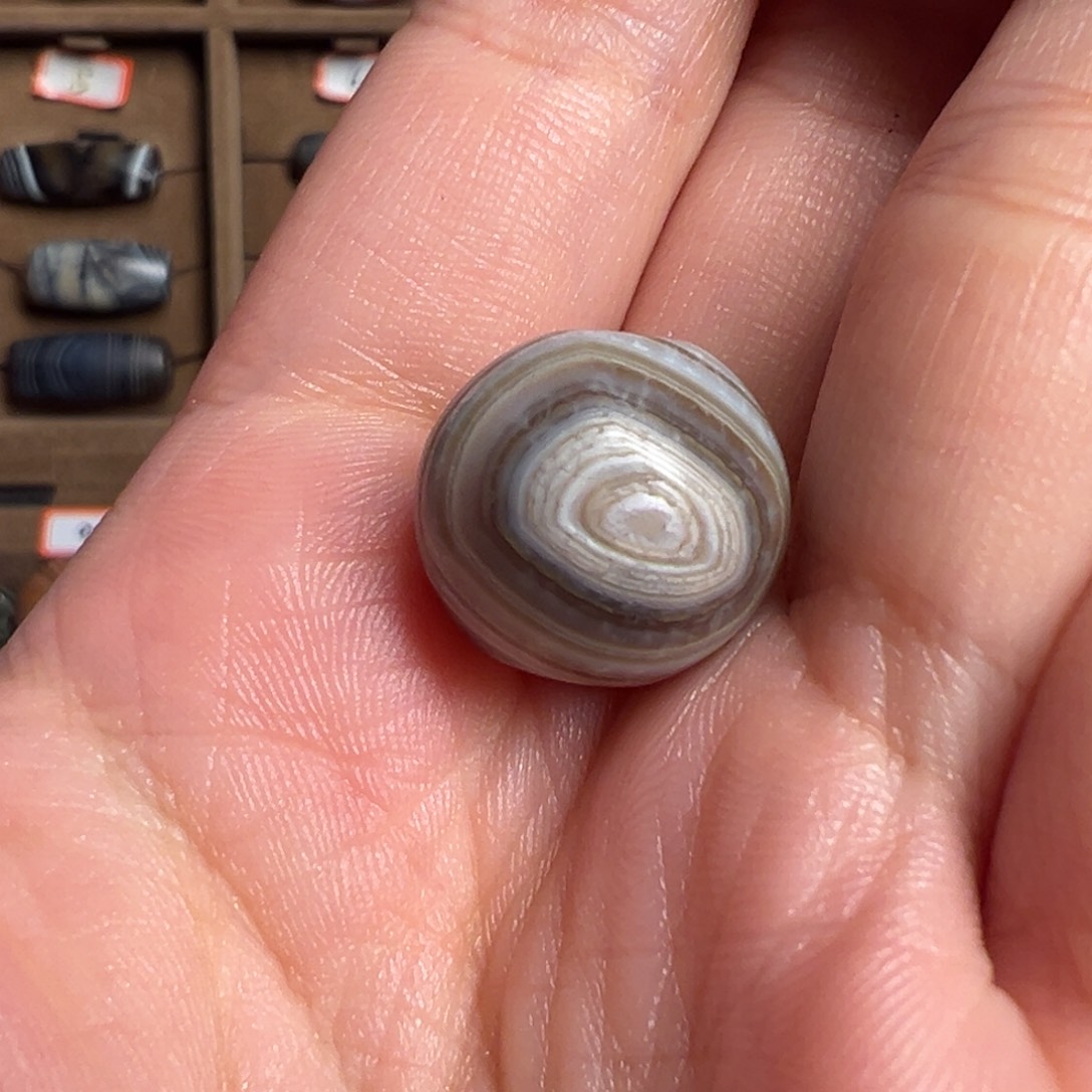 玛瑙/玉髓单珠未镶嵌