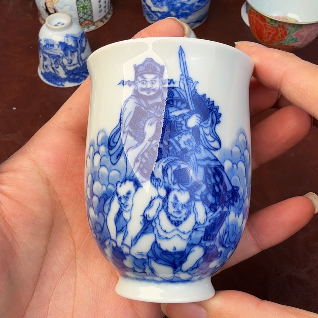 陶现代景德镇全手工全手绘陶瓷